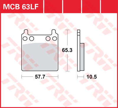 Trw Brake Pads Mcb Allround Organic Brake Pads And Brake Shoes For