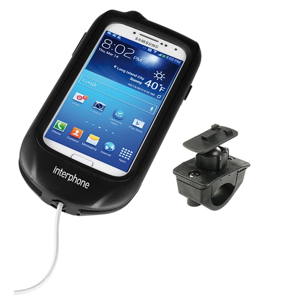 vrek terrorisme bescherming INTERPHONE Samsung Galaxy S4 houder moto - Smartphone en auto GPS houders |  RAD