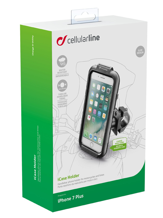 opwinding Verplaatsbaar Keer terug INTERPHONE iPhone 6+/6S+/7+/8+ houder moto - Smartphone en auto GPS houders  | RAD