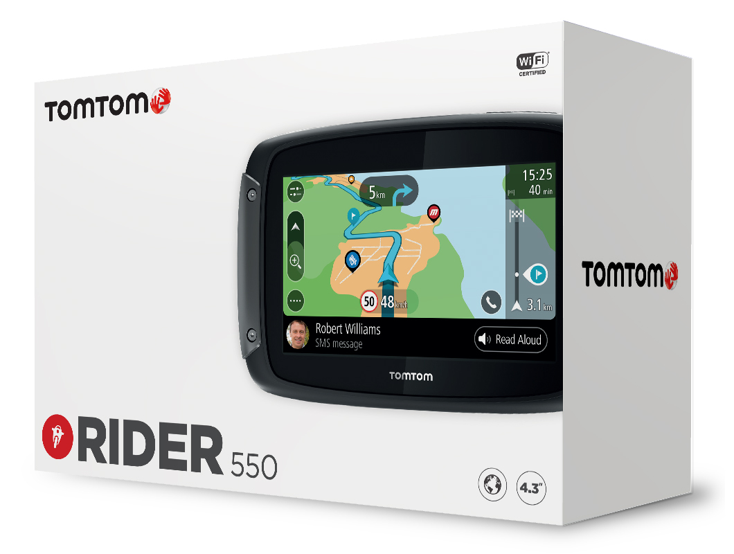 gemeenschap Ideaal Van hen TOMTOM Rider 550 - Motor GPS | RAD