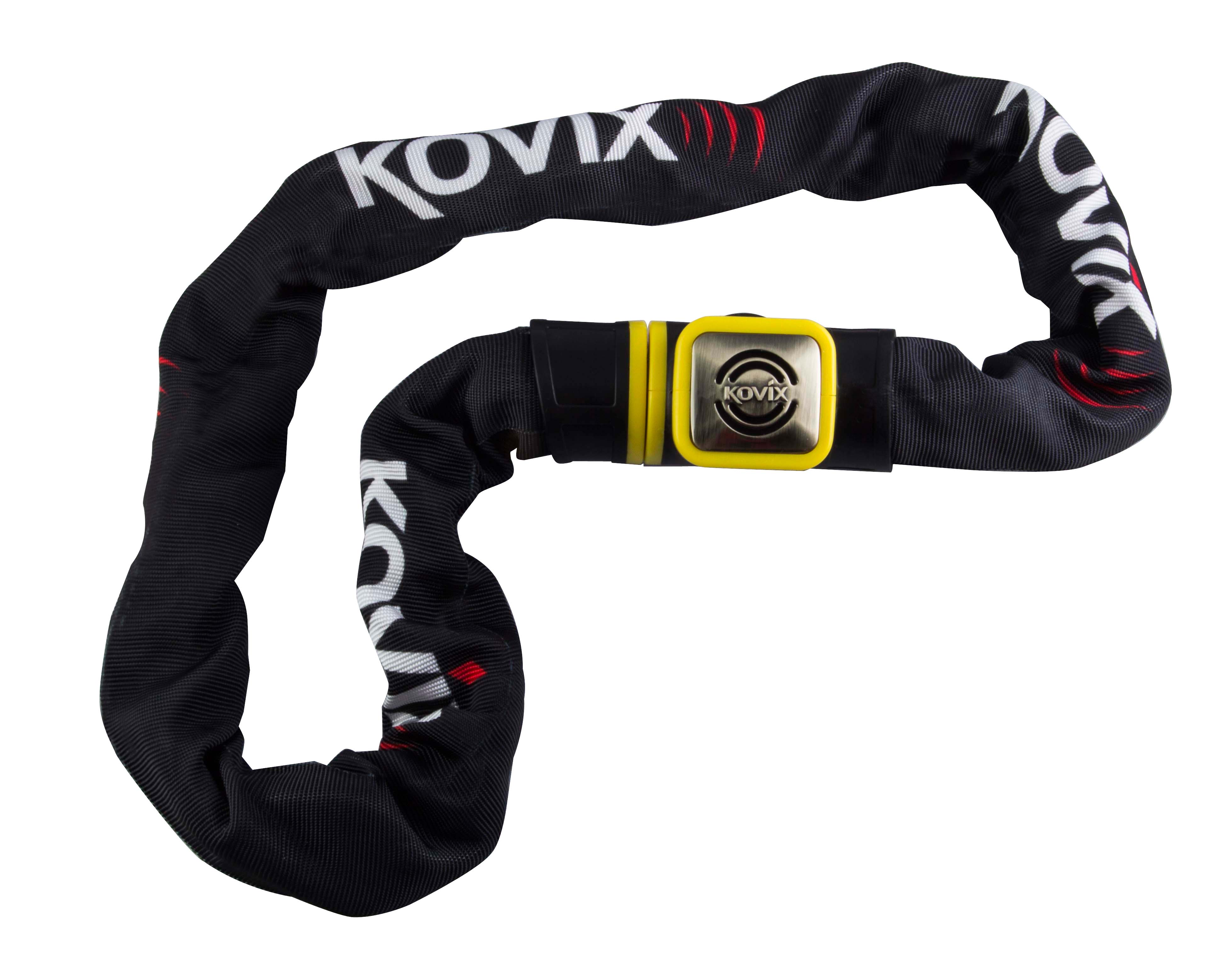 Uiterlijk nationale vlag Cyclopen KOVIX Kettingslot met alarm 150cm - Kettingslot voor de moto | RAD